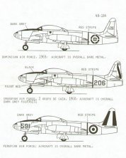 Superscale 1/48 Lockheed T-33 Shooting Star