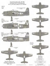 1/48 Grumman F8F-1 Bearcats, VF-17, VF-12A