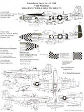 1/48 North American P-51D, 362 FS/357 FG, 352 FS/353 FG