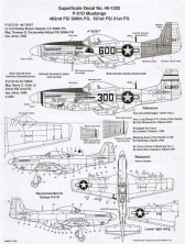 1/48 North American P-51D Mustangs