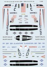 Microscale D�calcomanies F/A-18 Hornet 1/72