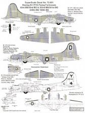 Microscale D�calcomanies B-17F/B-17G Flying Fortress 1/72