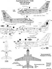 Microscale D�calcomanies S-3B Viking 1/72