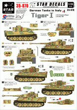 1/35 German Tanks in Italy 1  Pz.Kpfw.VI Tiger I.