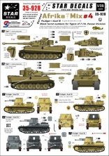 1/35 German Afrika Mix 4. Pz-Jg 1 B and Black turret numbers