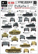 1/35 Pz.Kpfw.I  Special versions. Ladungsleger, Ammo-Pz...