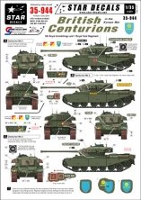 1/35 British Centurions in the Korean war.