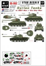 1/35 Syrian Tanks in the 1967 Six-Day-War. T-34-85, T-55A