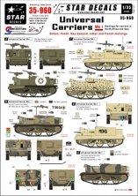 1/35 Universal Carriers Mk I. British, Polish, NZ, Indian and Fr