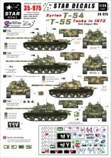 1/35 Syrian T-54 and T-55 Tanks in 1973 Yum Kippur War