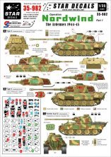 Star Decals Operation Nordwind German Tanks 1/35 Star Decals Operation Nordwind German Tanks 1/35