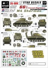 1/35 US 66th Armored Regiment in Normandy. M4 Sherman.