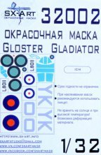 1/32 Gloster Gladiator Paint Mask Pt.2