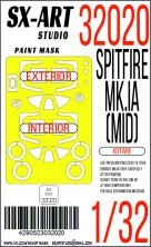1/32 Paint mask Spitfire Mk.I