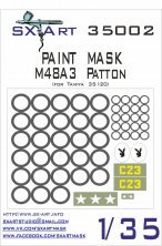 1/35 M48A3 Patton Painting Mask