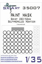 1/35 2S3 152mm SP Howitzer Painting Mask