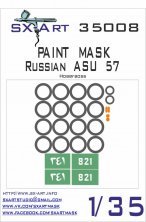 1/35 Russian ASU 57 Painting Mask