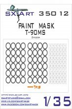 1/35 T-90MS Painting Mask