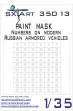 1/35 Mask Numbers on Modern Russian Armored Vehicles