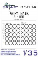 1/35 Su-100 Painting Mask