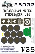 1/35 Studebaker US6 Painting Mask