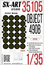 1/35 Paint mask Object 490B