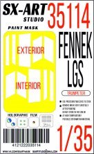 1/35 Paint mask Fennek LGS