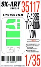 1/35 Tinting film K-4386 Typhoon-VDV tinting film