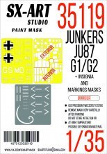 1/35 Paint mask Ju-87 G1/G2 MAX insignia