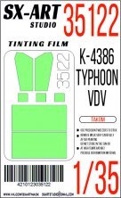 1/35 Tinting film K-4386 Typhoon-VDV