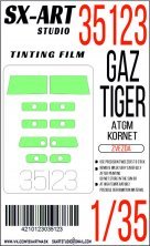 1/35 Tinting film GAZ Tiger with ATGM Kornet