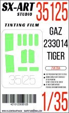 1/35 Tinting film GAZ-233014 Tiger