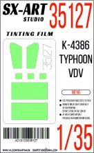 1/35 Tinting film K-4386 Typhoon-VDV