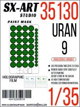 1/35 Paint mask Uran 9