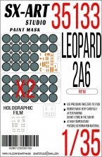 1/35 Paint mask Leopard 2A6