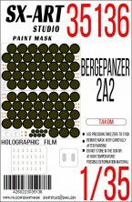 1/35 Paint mask Bergepanzer 2A2