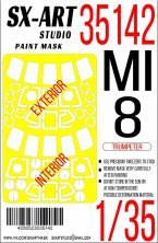 1/35 Paint mask Mi-8