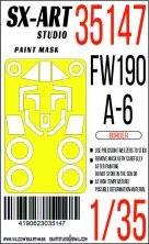 1/35 Paint mask Fw 190A-6