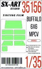 1/35 Tinting film Buffalo 6x6 MPCV