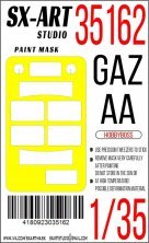 1/35 Paint mask Soviet GAZ-AA Cargo Truck for Hobby Boss