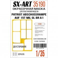 1/35 Paint mask Patriot Abschussrampe auf 15t