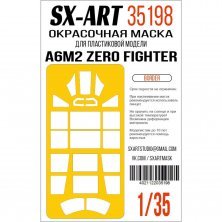 1/35 A6M2 Zero Fighter Paint mask for Border Models