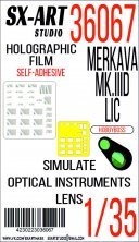 1/35 Holographic film Merkava Mk.IIID HOBBYB