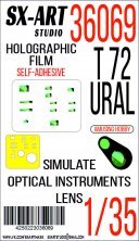 1/35 Holographic film T-72 Ural