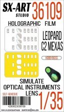 1/35 Holographic film Leopard C2 Mexas for Hobby Boss