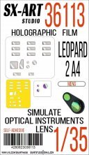 1/35 Holographic film Leopard 2 A4 for Meng