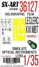 1/35 Holographic film Leclerc XXI MBT for Tiger Models