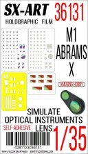 1/35 Holographic film M1 Abrams X for Amusing Hobby