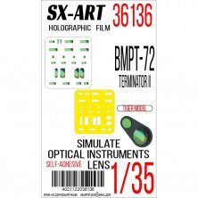 1/35 Holographic film BMPT-72 Terminator II TIG.