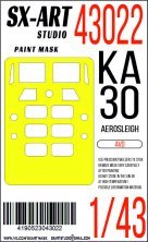 1/43 Paint mask KA-30 Aerosleigh